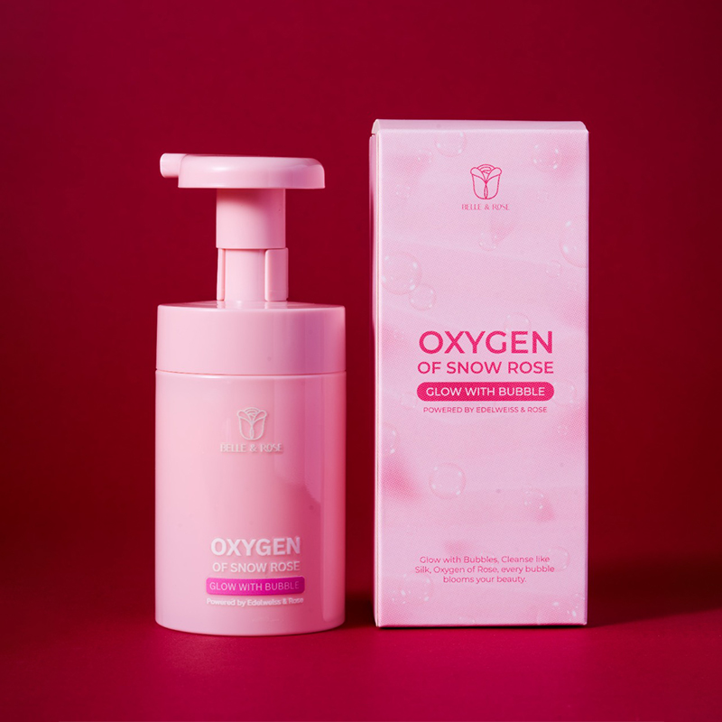 雪绒玫瑰泡泡洗面霜 Oxygen of Snow Rose